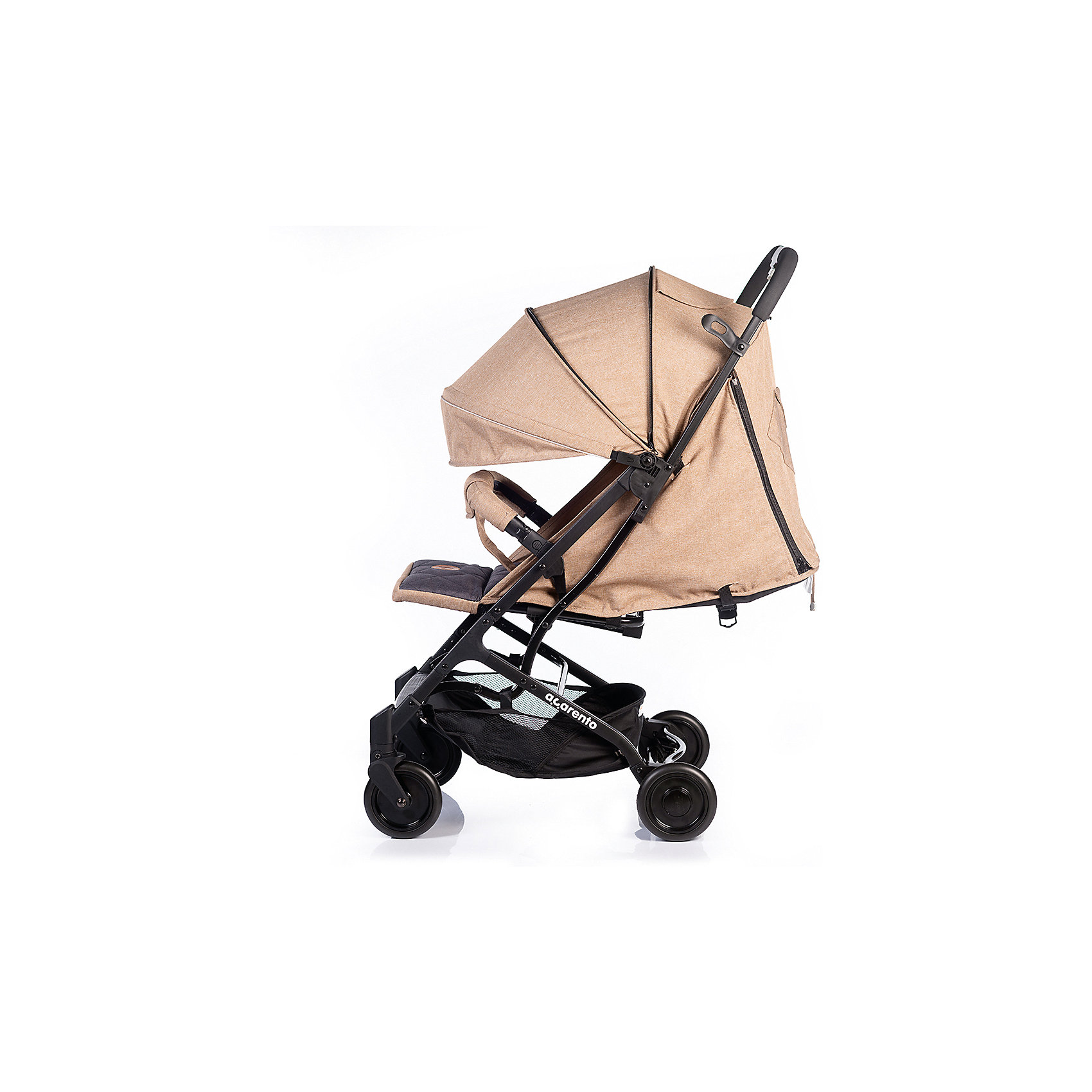 Прогулочная коляска Acarento Provetto, бежевая с серым Baby Hit 16095634
