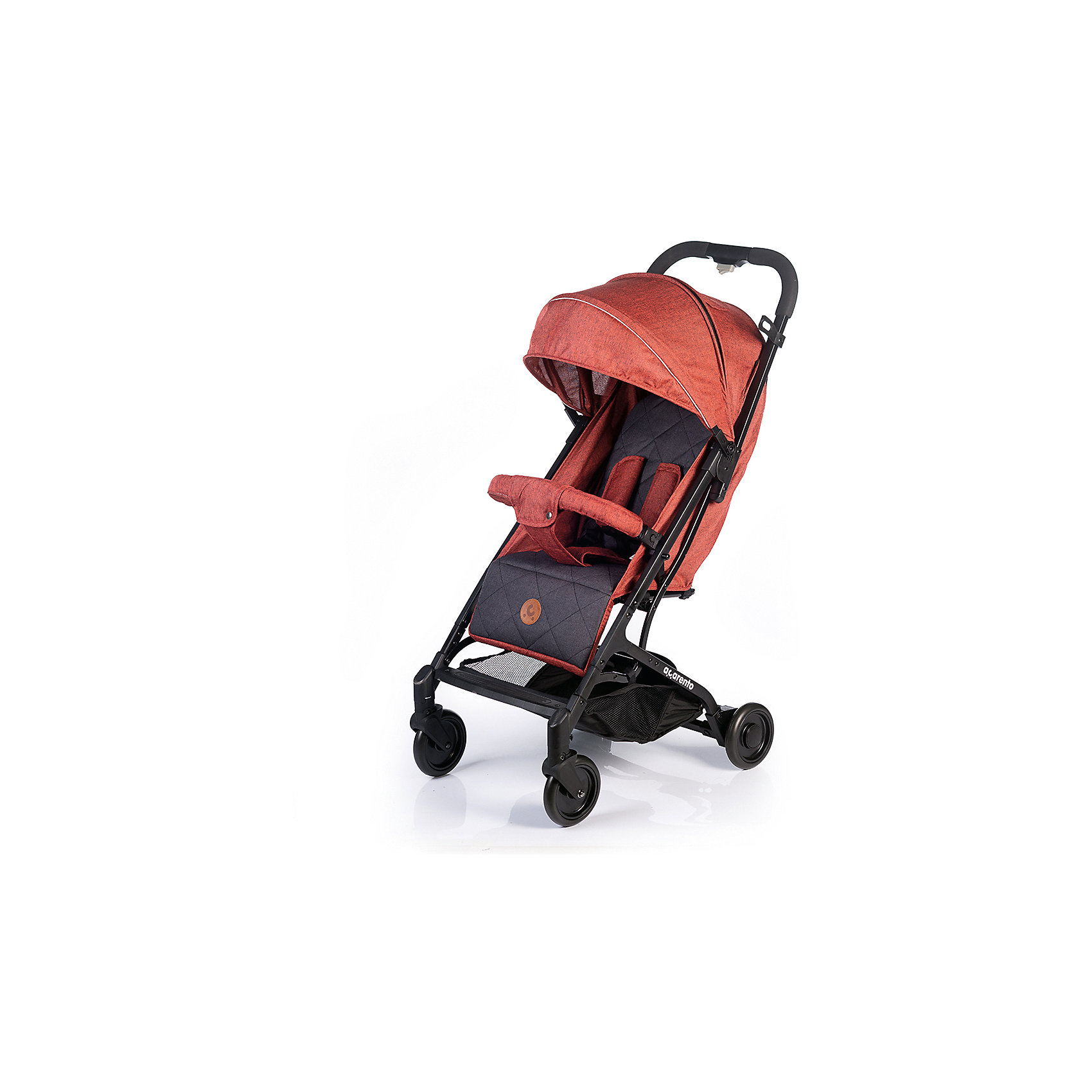 Прогулочная коляска Acarento Provetto, красная с серым Baby Hit 16095637