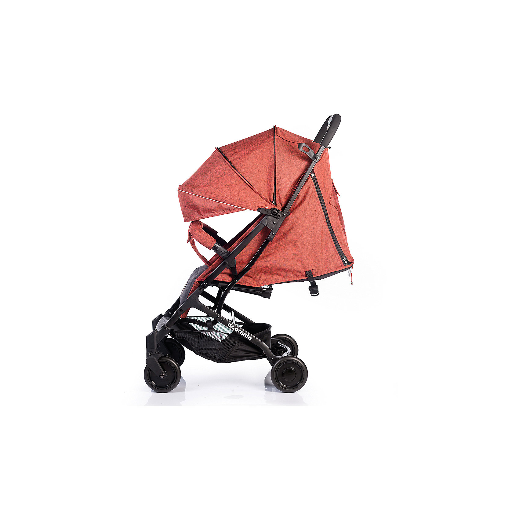 Прогулочная коляска Acarento Provetto, красная с серым Baby Hit 16095637