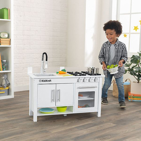 

Мини кухня KidKraft Маленький повар, Белый, Мини кухня KidKraft Маленький повар