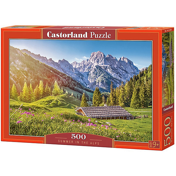 Пазл Лето в Альпах, 500 элементов Castorland 16160160