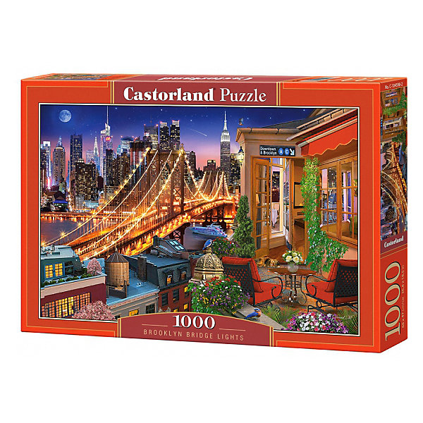 

Пазл Castorland Огни Бруклинского моста, 1000 элементов