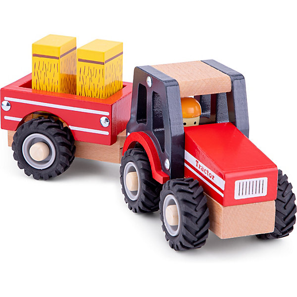 Трактор с прицепом Сено New Classic Toys 16162960