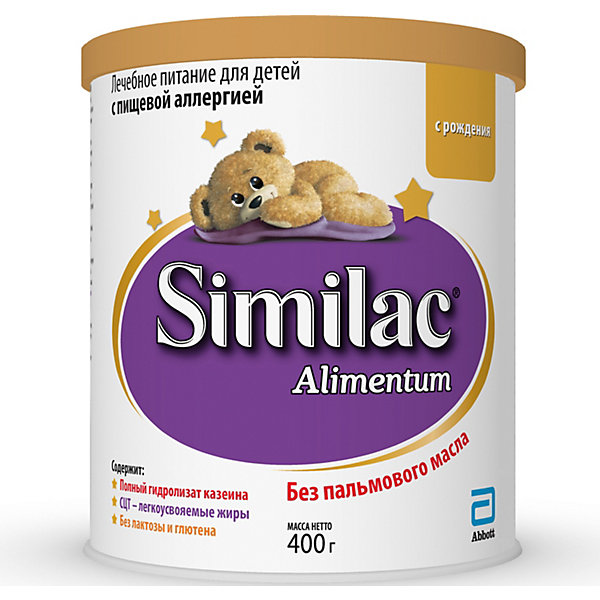 

Молочная смесь Similac Alimentum, с 0 мес, 400 г
