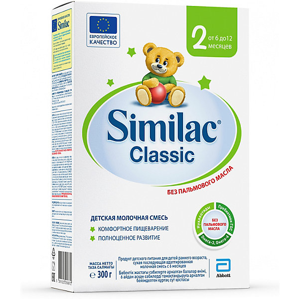 

Молочная смесь Similac Classic 2, с 6 мес, 300 г