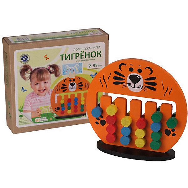 

Логическая игра Краснокамская игрушка Тигренок