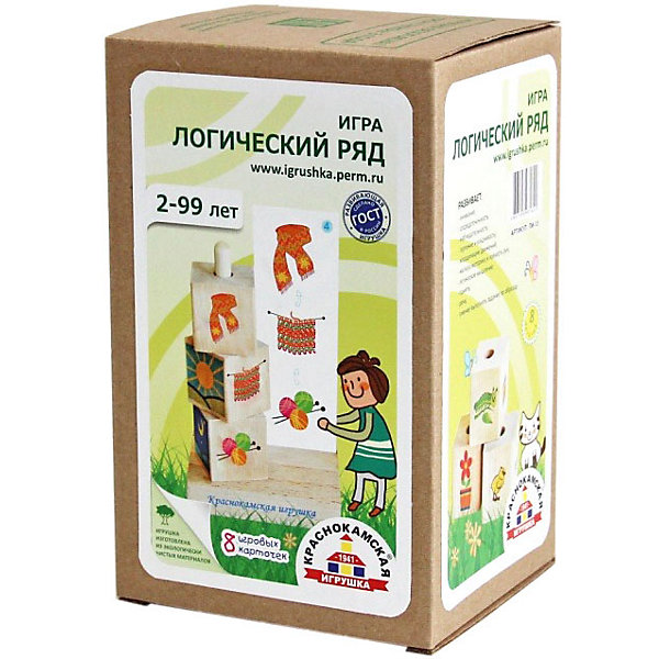 

Игра Краснокамская игрушка Логический ряд