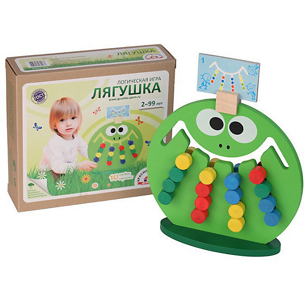 

Логическая игра Краснокамская игрушка Лягушка