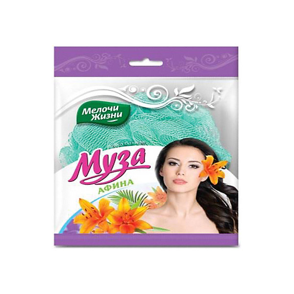 

Губка для душа Мелочи жизни "Муза Афина", бантик