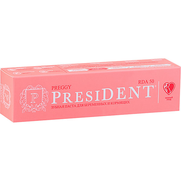 Зубная паста Preggy, 50 мл President 16177308