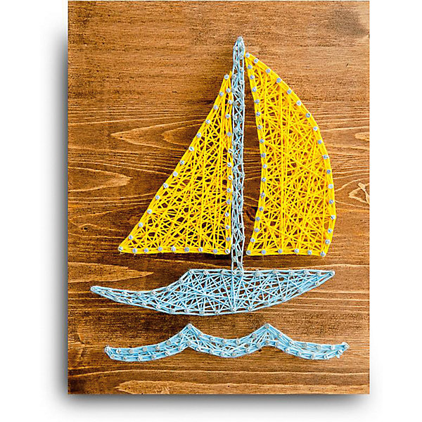 

Набор для творчества String Art Lab Кораблик, 30х21 см