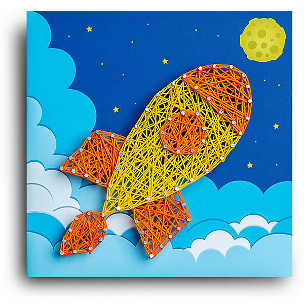 

Набор для творчества String Art Lab Ракета, 19х19 см