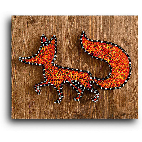 

Набор для творчества String Art Lab Лиса, 30х21 см