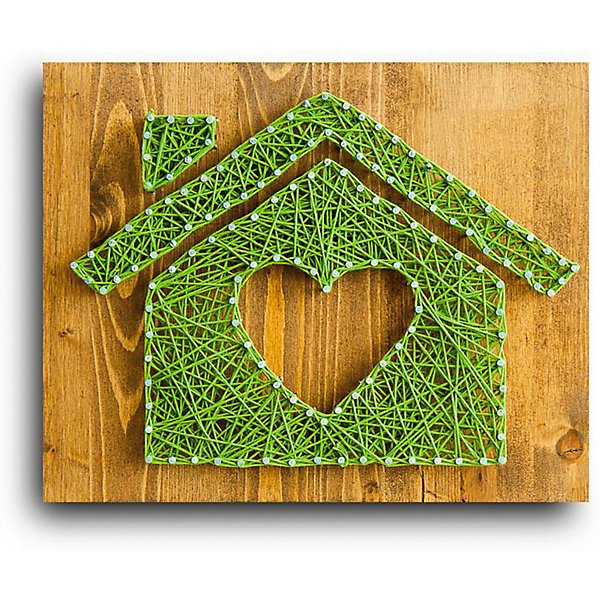 

Набор для творчества String Art Lab Дом, 30х21 см