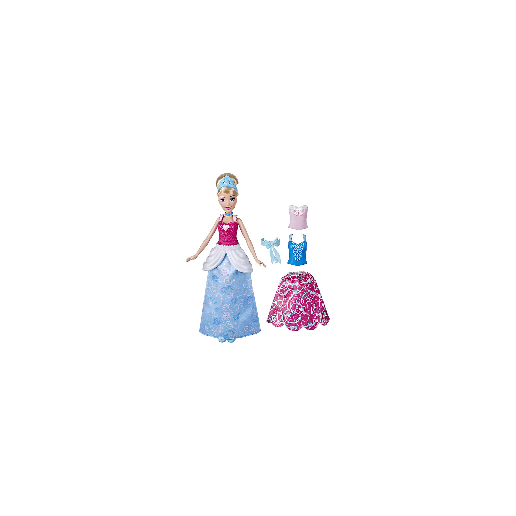 фото Кукла disney princess золушка с двумя нарядами hasbro