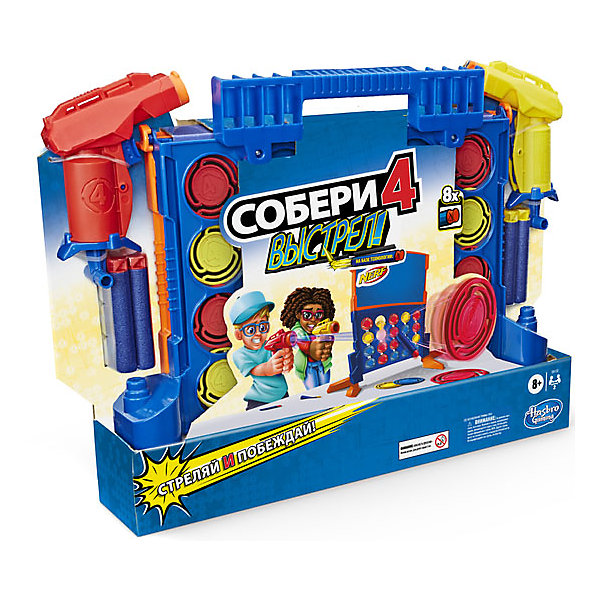 

Настольная игра Hasbro Gaming Собери 4 Nerf