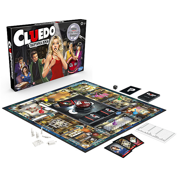 

Настольная игра Hasbro Gaming Cluedo Паутина лжи