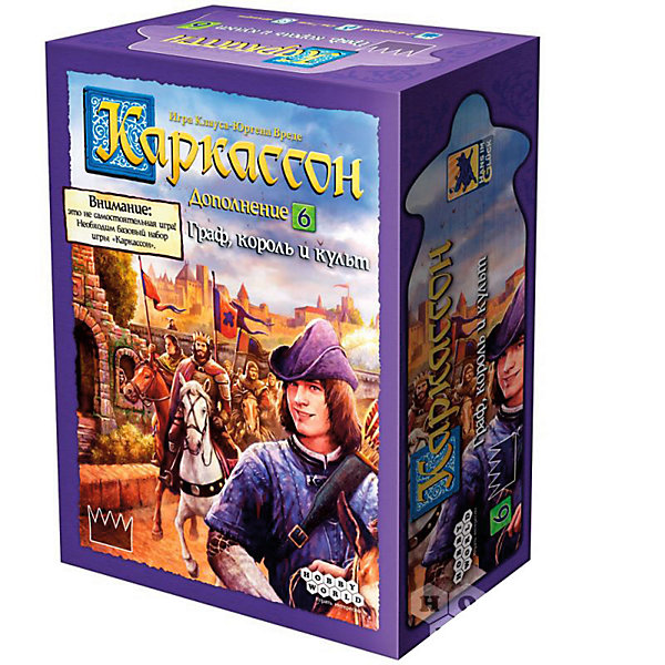 

Настольная игра Hobby World Каркассон 6: Граф, король и культ