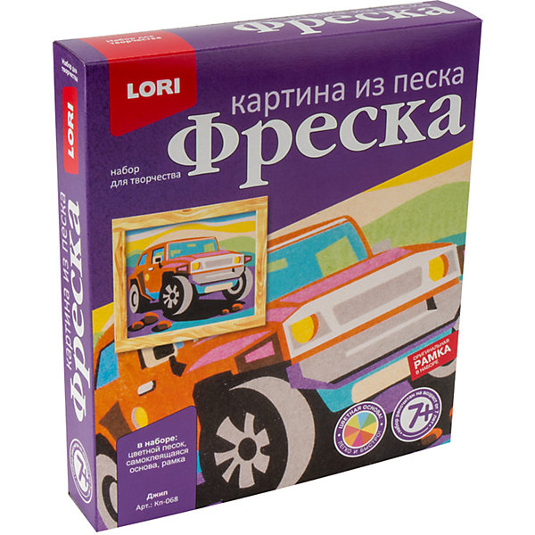 

Фреска Lori картина из песка Джип
