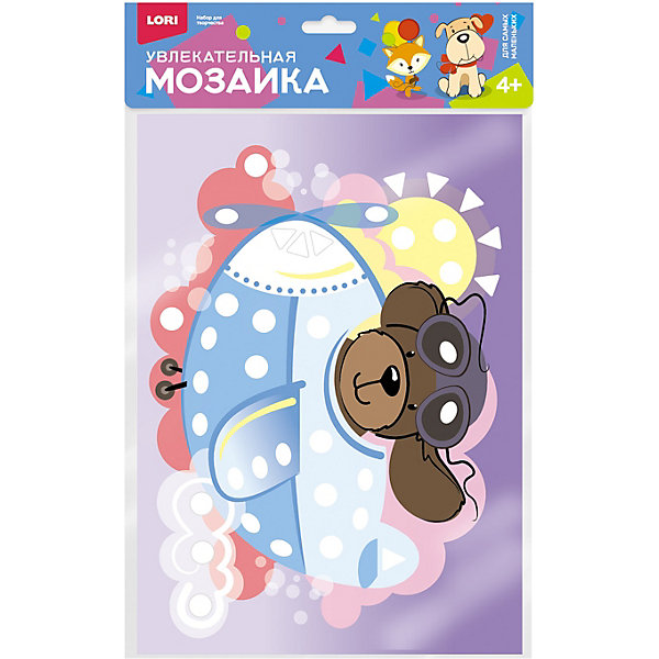 

Увлекательная мозаика Lori Собачка-пилот