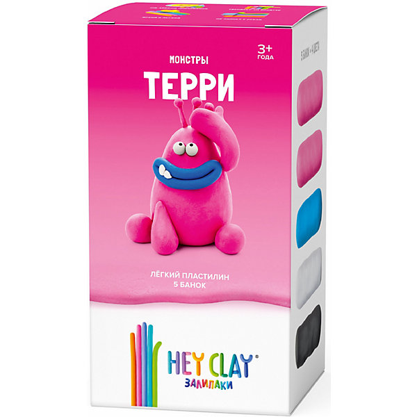 фото Легкий пластилин hey clay залипаки "терри"