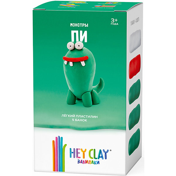 

Легкий пластилин HEY CLAY Залипаки "Пи, Разноцветный, Легкий пластилин HEY CLAY Залипаки "Пи"