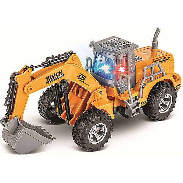 Радиуправляемая игрушка Tech Трактор-экскаватор Mioshi 16188323