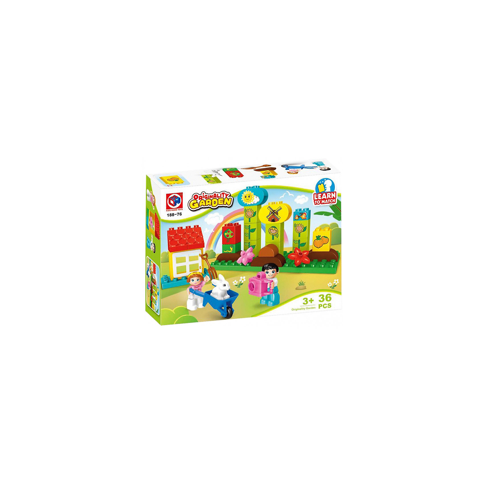 Конструктор Приключение в саду, 36 деталей Kids Home Toys 16188356