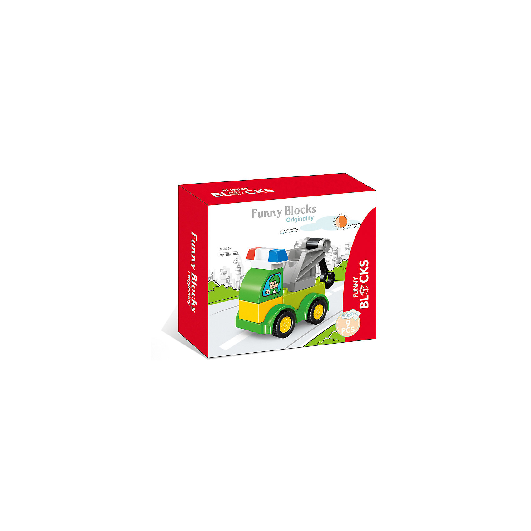 фото Конструктор kids home toys машины спецслужб, 9 деталей