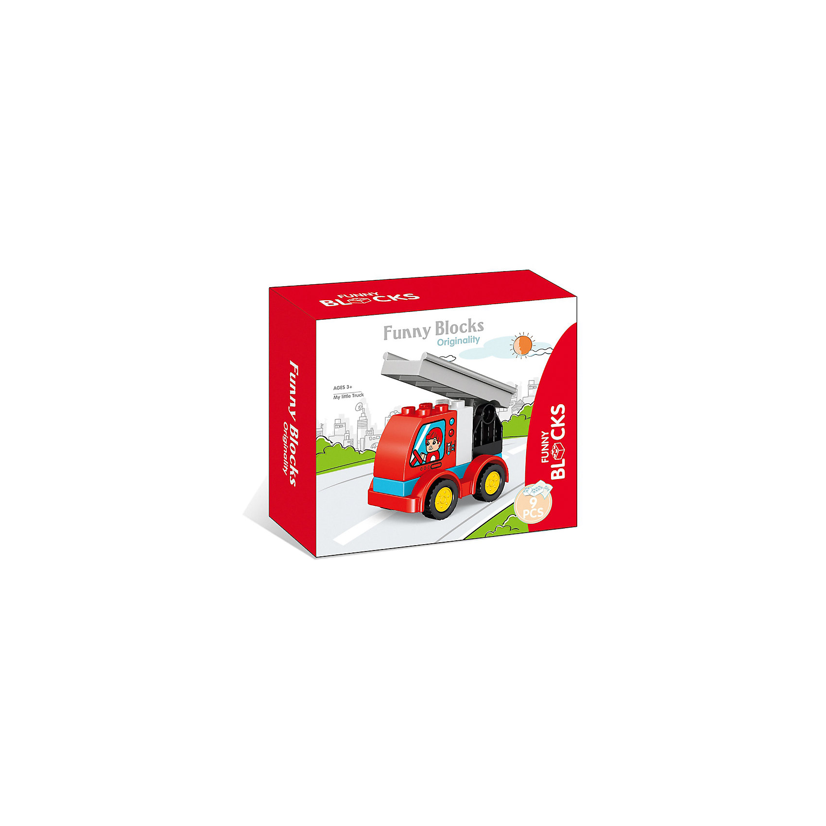 фото Конструктор kids home toys машины спецслужб, 9 деталей