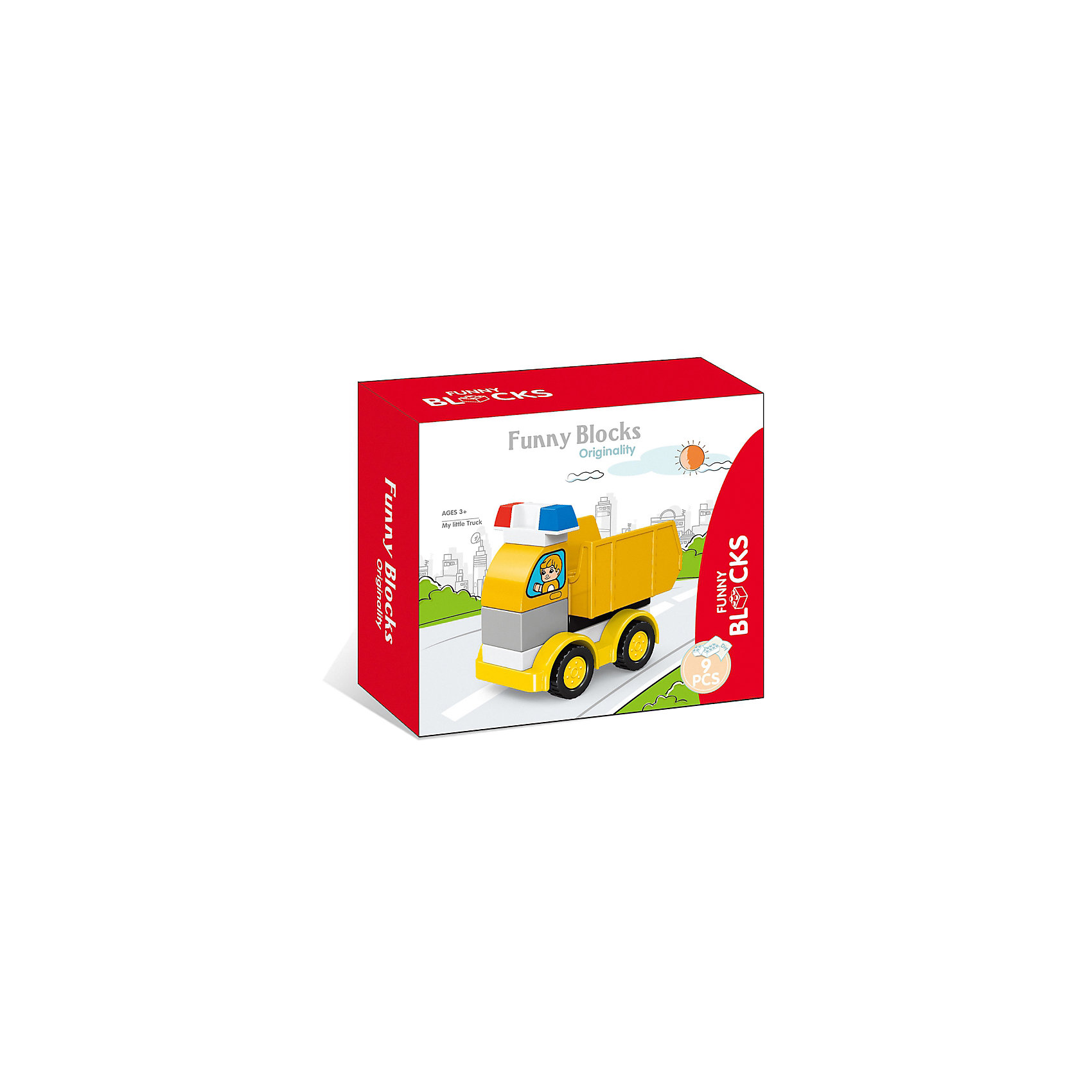 фото Конструктор kids home toys машины спецслужб, 9 деталей