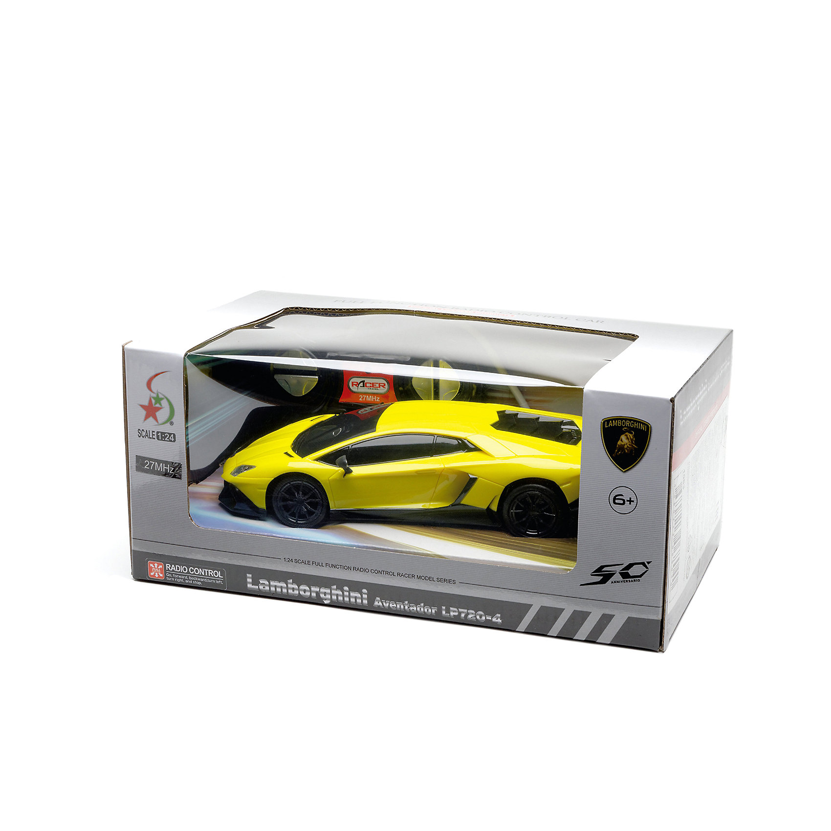 фото Радиоуправляемый автомобиль double star lamborghini aventador lp720-4, 1:24, свет