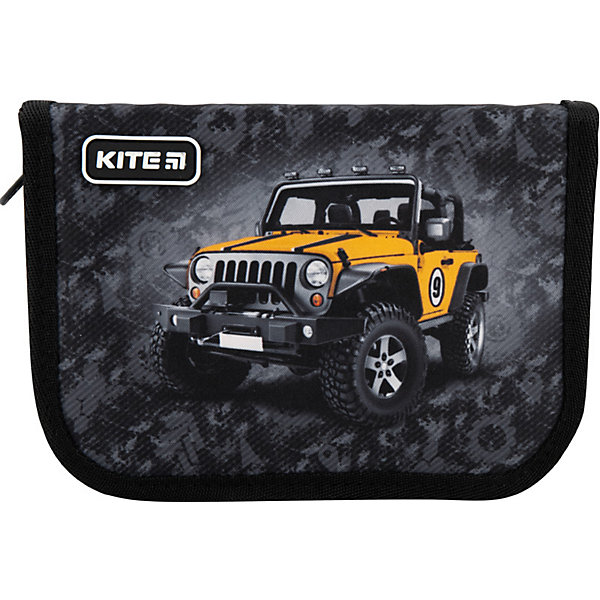 

Пенал Kite Off-road, без наполнения, Черный, Пенал Kite Off-road, без наполнения
