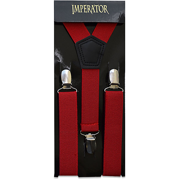 

Подтяжки Imperator, Бордовый, Подтяжки Imperator