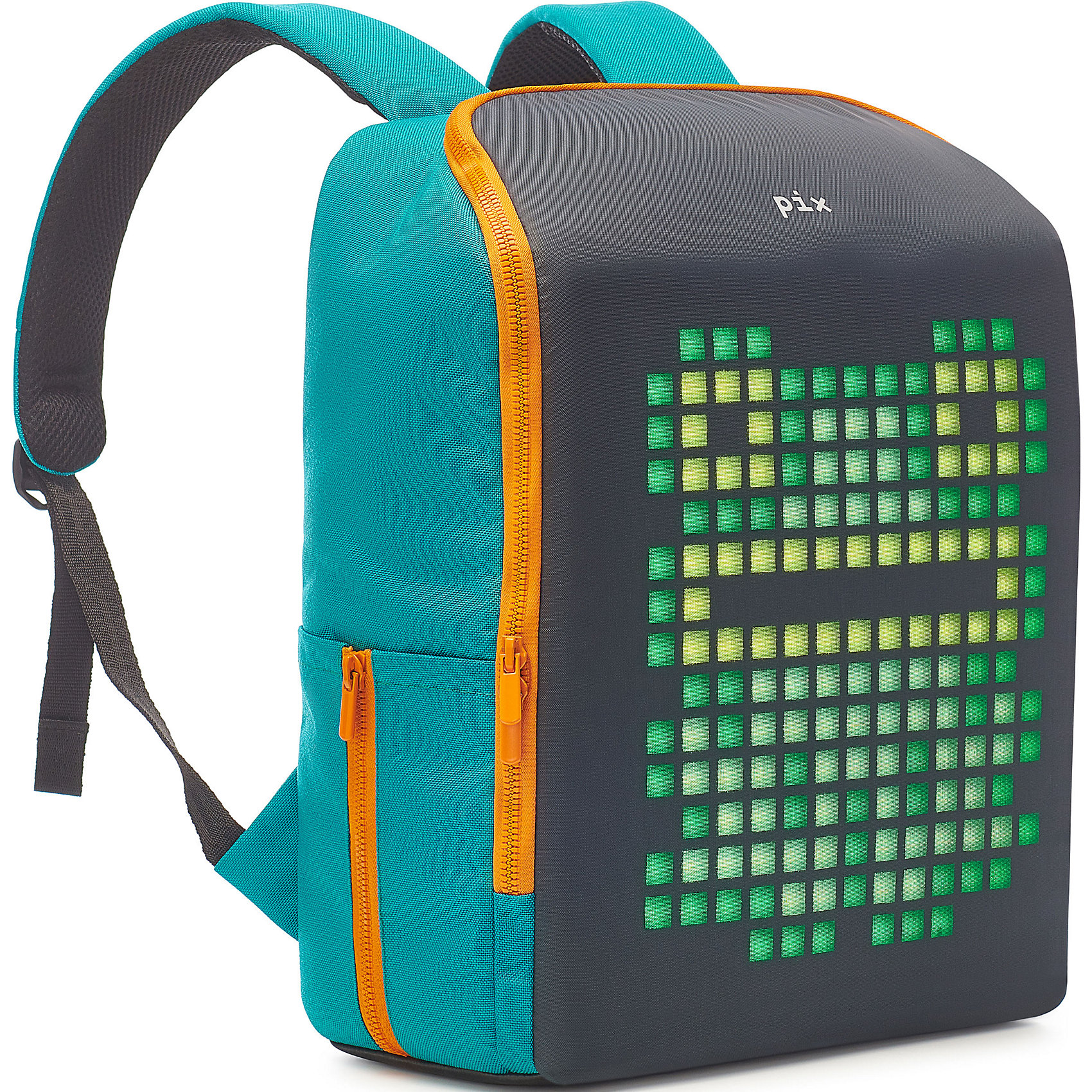 фото Интерактивный рюкзак pix:mini backpack с led дисплеем, морской