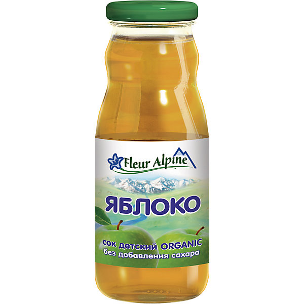 

Сок Fleur Alpine яблоко осветлённое, с 4 мес, 8 шт по 200 г