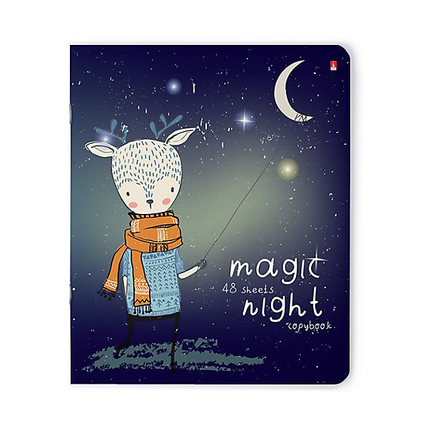 

Комплект тетрадей Альт Magic night, клетка, 48 листов