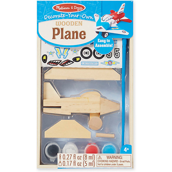 

Набор для сборки Melissa&Doug Самолет, Разноцветный, Набор для сборки Melissa&Doug Самолет