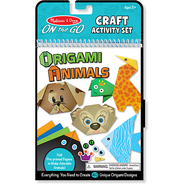 

Набор для оригами Melissa&Doug Животные, Разноцветный, Набор для оригами Melissa&Doug Животные