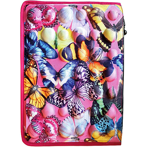 фото 3d папка-чехол-пенал madpax packfolio-popbutterfly premium, 35х26х1 см