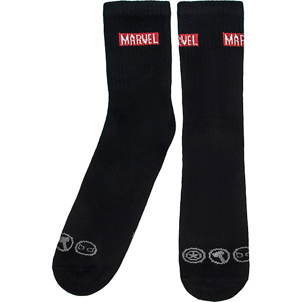 

Носки Marvel, Черный, Носки Marvel