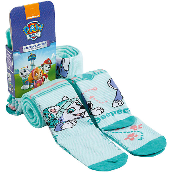 

Колготки Paw Patrol, Бирюзовый, Колготки Paw Patrol