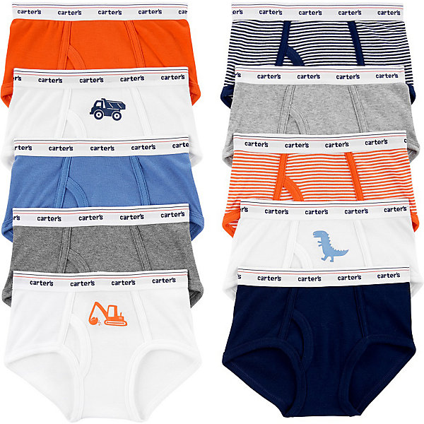 

Трусы Carters, 10 шт, Mehrfarbig, Трусы Carters, 10 шт