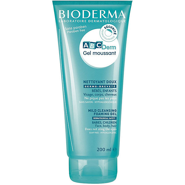 фото Мусс для кожи и волос bioderma abcderm, 200 мл