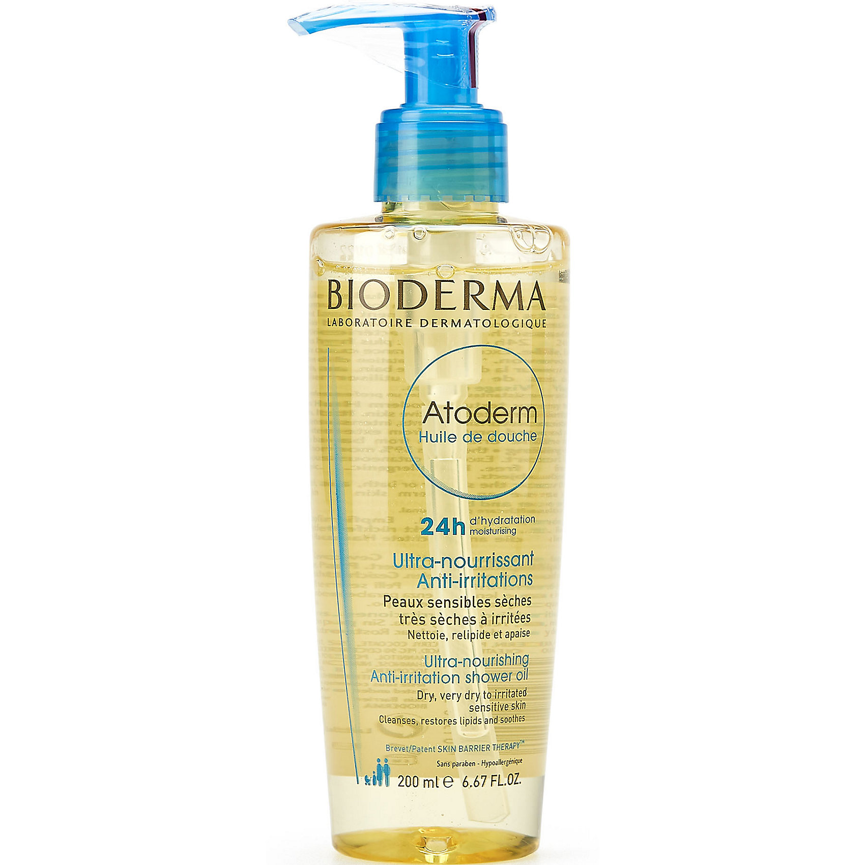 фото Масло для душа bioderma atoderm, 200 мл