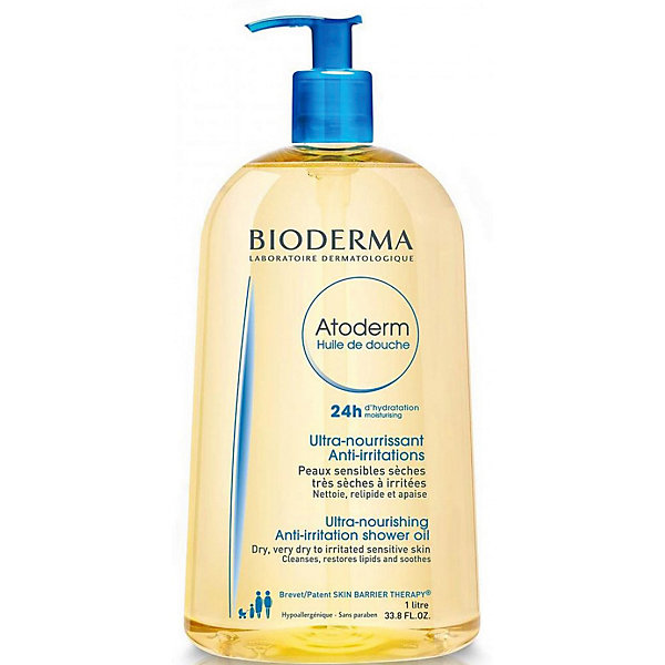 фото Масло для душа bioderma atoderm, 1 л