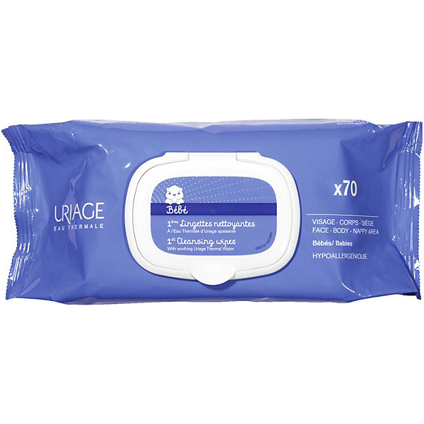 

Влажные салфетки Uriage Bebe, 70 шт