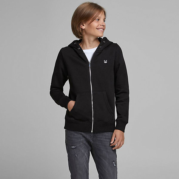 

Толстовка Jack & Jones Junior, Черный, Толстовка Jack & Jones Junior