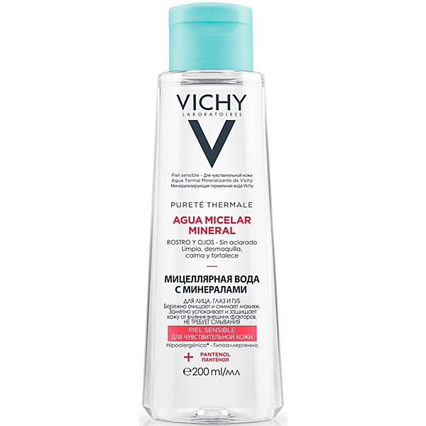 

Мицеллярная вода с минералами для чувствительной кожи Vichy, 200 мл