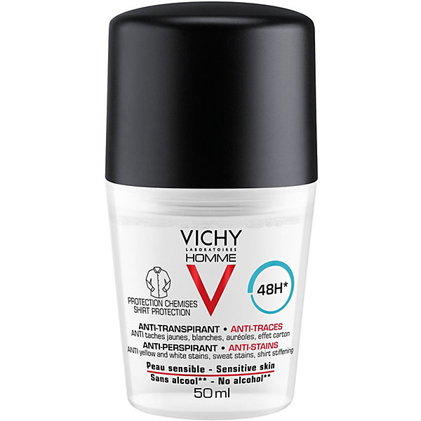 

Дезодорант-антиперспирант против пятен Vichy Homme, 50 мл